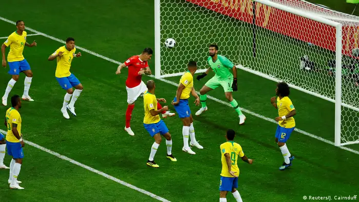 Fußball WM 2018 Gruppe E Brasilien - Schweiz (Reuters/J. Cairnduff)