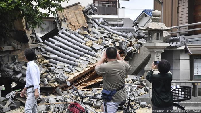 Tres Muertos Y Doscientos Heridos En Un Terremoto En Japon El Mundo Dw 18 06 2018