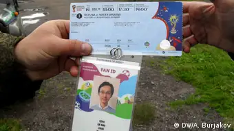 FIFA Fußball-WM 2018 in Russland | Grenzkontrolle Weißrussland mit Fan-ID