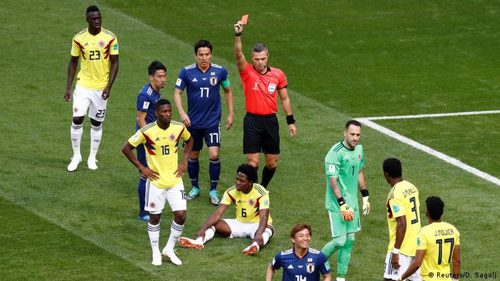 Russland WM 2018 Kolumbien gegen Japan