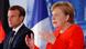Deutschland Meseberg - Pressekonferenz mit Angela Merkel und Emmanuel Macron im Meseberg Palast Deutschland Meseberg - Pressekonferenz mit Angela Merkel und Emmanuel Macron im Meseberg Palast