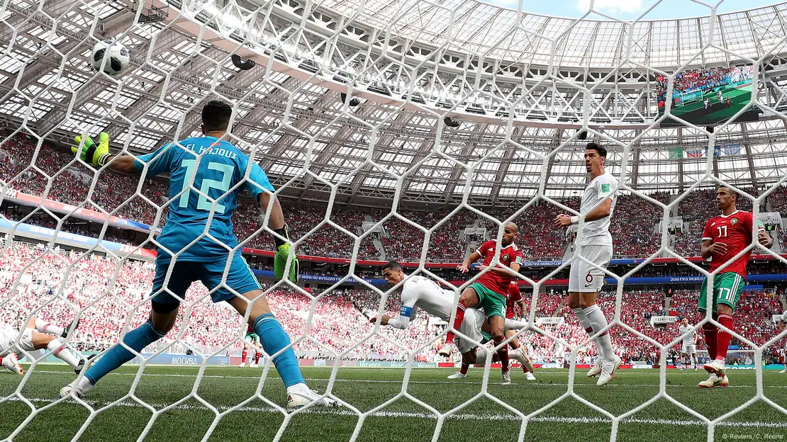 Cristiano Ronaldo goal, Portugal vs Morocco World Cup 2018: Real Madrid  forward breaks record with header, The Independent