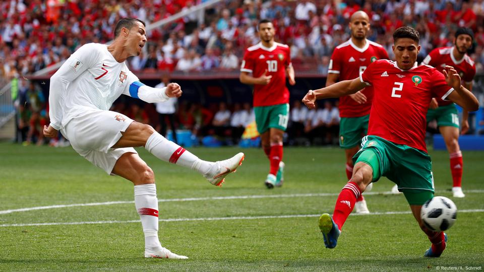 Cristiano Ronaldo goal, Portugal vs Morocco World Cup 2018: Real Madrid  forward breaks record with header, The Independent