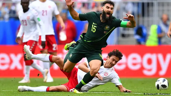 Russland WM 2018 Dänemark gegen Australien (Reuters/D. Martinez)
