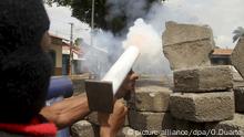Policías y paramilitares disuelven protestas en Masaya, Nicaragua