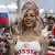 WM 2018 Fans Russian fan ahead of the FIFA World Cup WM Weltmeisterschaft Fussball 2018 Group A mat