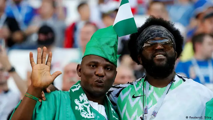 Russland WM 2018 l Nigeria vs Island - Fan