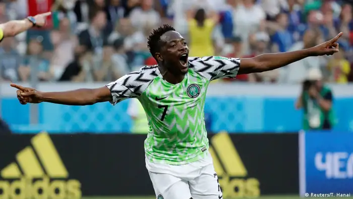 Russland WM 2018 l Nigeria vs Island – 2:0 Tor - Musa (Reuters/T. Hanai)
