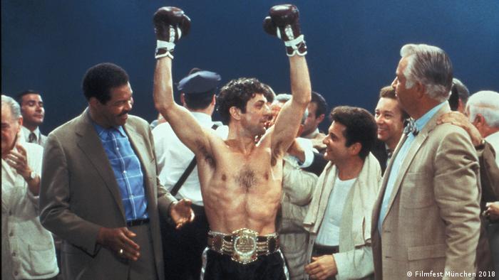 Sylvester Stallone in a boxing ring in Raging Bull (Filmfest München 2018)