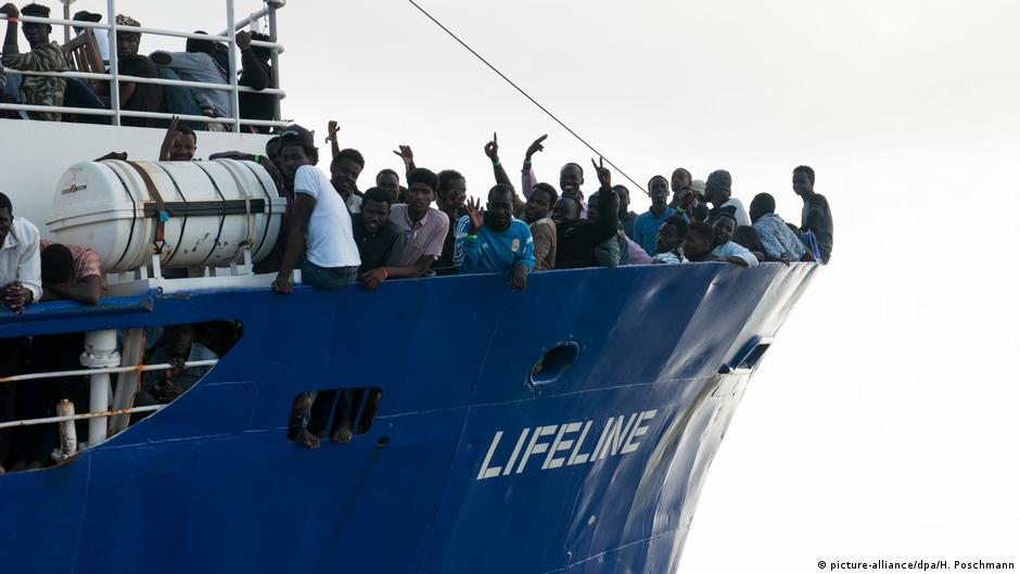 Lifeline migrant rescue ship 'not allowed' to dock in Malta