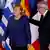 Belgien Brüssel - Angela Merkel und Jean-Claude Juncker