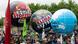 Protesters carry very large balloons with pro-environment slogans on them during an anti-coal demonstration in Berlin. Protesters carry very large balloons with pro-environment slogans on them during an anti-coal demonstration in Berlin.