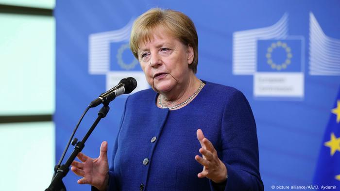 Angela Merkel, canciller de Alemania.
