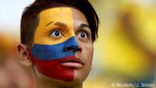 June 24, 2018***
Soccer Football - World Cup - Group H - Poland vs Colombia - Kazan Arena, Kazan, Russia - June 24, 2018 Colombia fan inside the stadium before the match REUTERS/John Sibley TPX IMAGES OF THE DAY
