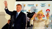 Turkiyya: Erdogan ya lashe zabe tun a zagayen farko
