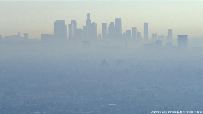 Vista de Los Ángeles, Estados Unidos. 
