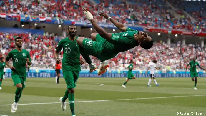 Russland WM 2018 l Saudi Arabien vs Ägypten 2:1 - Tor von Al-Dawsari (Reuters/D. Sagolj)