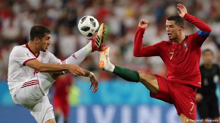 Russland WM 2018 l Iran vs Portugal 1:1 - Ronaldo vs Hosseini (Reuters/I. Alvarado)