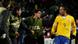 Brazil's Luis Fabiano, right, reacts with fellow team members after scoring a goal during their Confederations Cup final soccer match against the US, at Ellis Park Stadium in Johannesburg, South Africa, Sunday, June 28, 2009. Brazil's Luis Fabiano, right, reacts with fellow team members after scoring a goal during their Confederations Cup final soccer match against the US, at Ellis Park Stadium in Johannesburg, South Africa, Sunday, June 28, 2009.