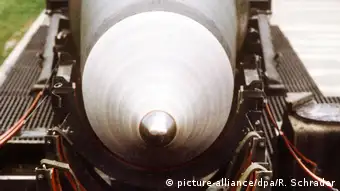 Deutschland US-Pershing II-Rakete in Mutlangen 1987