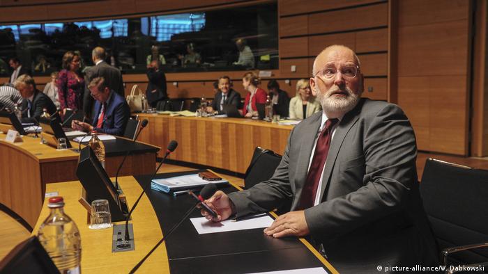 Luxemburg, Lux: Vize-Präsident Frans Timmermans
