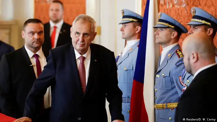 Inauguration neue Regierung Tschechien