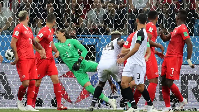 FIFA Fußball-WM 2018 in Russland | Schweiz vs Costa Rica | Tor Costa Rica (1:1) (Reuters/I. Alvarado)