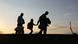 Migrants cross the border into Hungary from Serbia Migrants cross the border into Hungary from Serbia