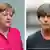 Bildkombo: Jogi Löw und Angela Merkel