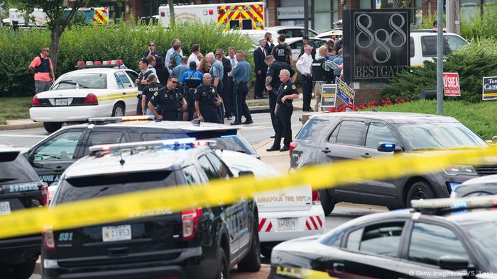 USA Maryland - Schießerei in einer Zeitungsredaktion in Annapolis - Mehrere Tote