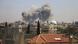 Smoke rises above the city of Deraa after a barrage of government airstrikes. Smoke rises above the city of Deraa after a barrage of government airstrikes.