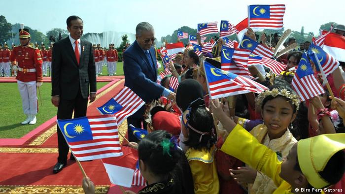 Indonesien Staatsbesuch von Mahathir Mohamad, Premierminister Malaysia (Biro Pers Setpres)