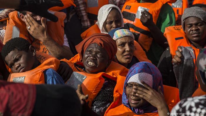 Migranten vor Küsten Libyens gerettet