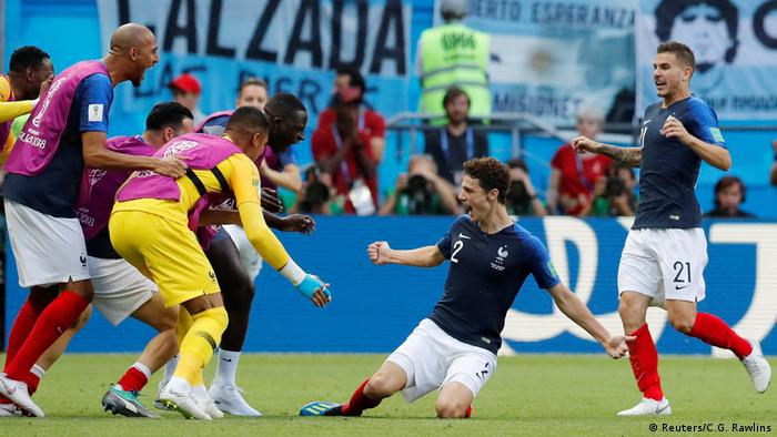 FIFA Fußball-WM 2018 | Achtelfinale | Frankreich vs. Argentinien | 2. TOR Frankreich (Reuters/C.G. Rawlins)