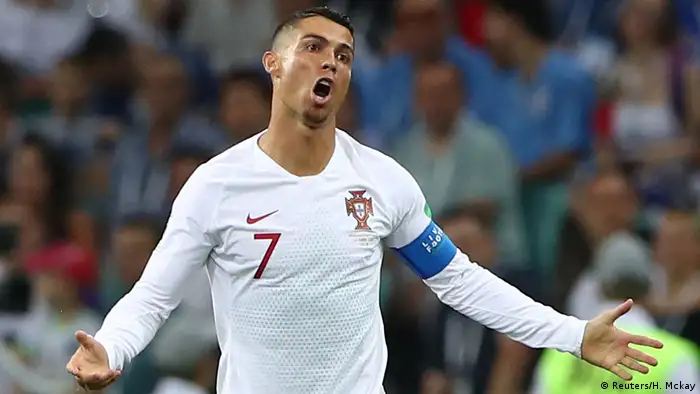 FIFA Fußball-WM 2018 | Achtelfinale | Uruguay vs. Portugal | Cristiano Ronaldo