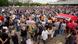 Russland Omsk Demonstration Nawalny Anhänger Rentenreform Russland Omsk Demonstration Nawalny Anhänger Rentenreform