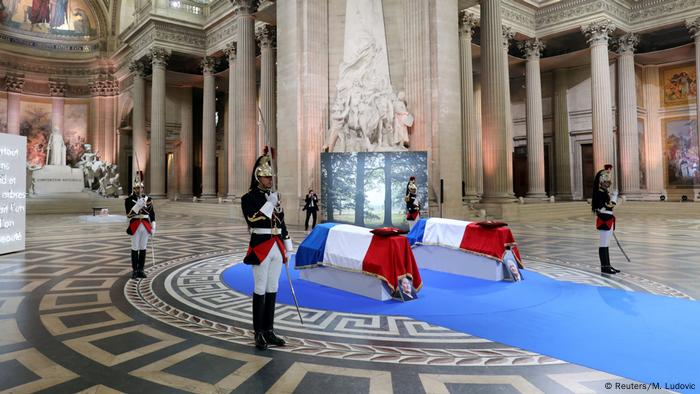 Frankreich Paris Bestattung von Simone Veil