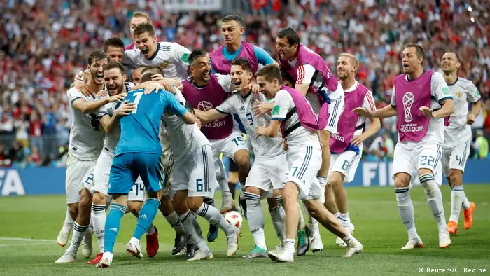 Fußball WM 2018 Spanien vs Russland (Reuters/C. Recine)