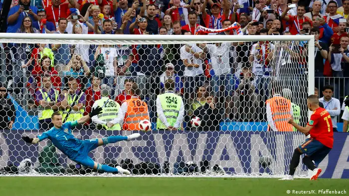 Fußball WM 2018 Spanien vs Russland (Reuters/K. Pfaffenbach)