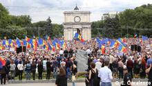 Протести в Молдові: у центрі Кишинева встановили наметове містечко