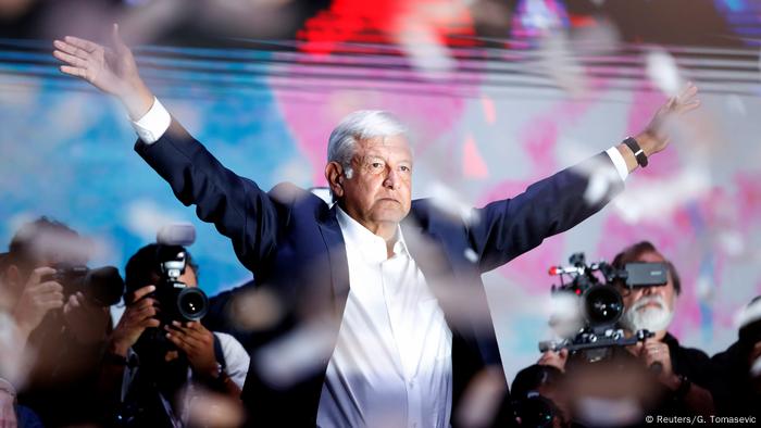 Mexico - Andres Manuel Lopez Obrador zum neuen Präsident gewählt