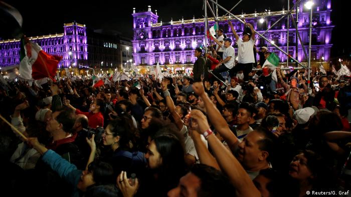 Mexico - Andres Manuel Lopez Obrador zum neuen Präsident gewählt 