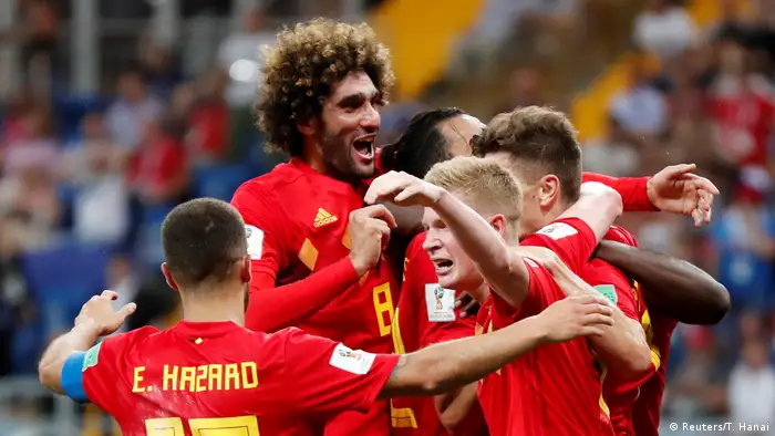 Fußball WM 2018 Belgien vs Japan Tor (Reuters/T. Hanai)