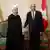 حسن روحانی در جریان سفرش به سوئیس با آلن برست، رئیس نوبتی شورای کنفدراسیون این کشور دیدار کرد