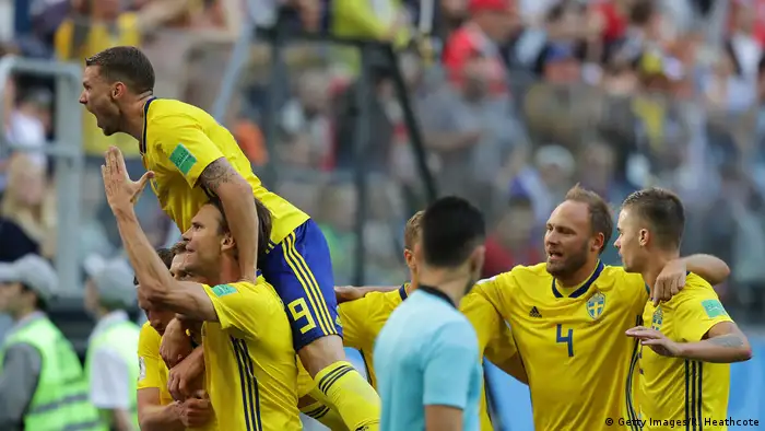 Fußball WM 2018 Schweden vs Schweiz (Getty Images/R. Heathcote)