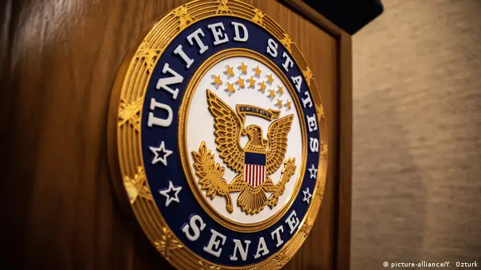 USA, Washington: Emblem des US Senats
