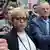 Supreme Court Chief Justice Malgorzata Gersdorf walked into the Supreme Court as thousands of protesters cheered her on