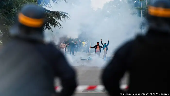 Frankreich | Unruhen in Nantes nach tödlichem Polizeieinsatz