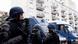 French gendarmes stand on duty at the Breil neighbourhood in Nantes French gendarmes stand on duty at the Breil neighbourhood in Nantes