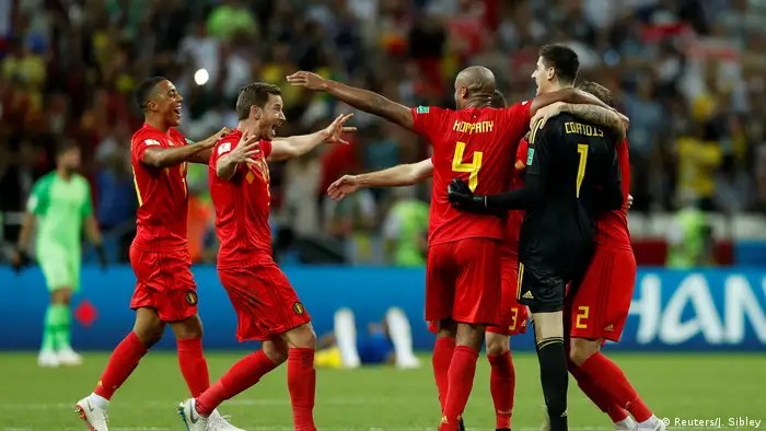 Fußball WM 2018 Brasilien - Belgien (Reuters/J. Sibley)
